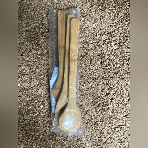 Pampered Chef Kitchen Nip Pampered Chef Bamboo Spoon Set Poshmark